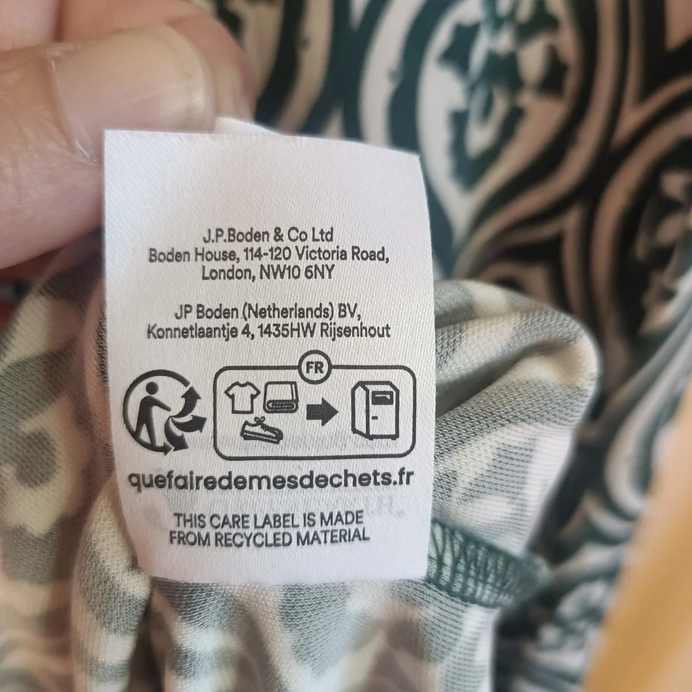 Boden women size